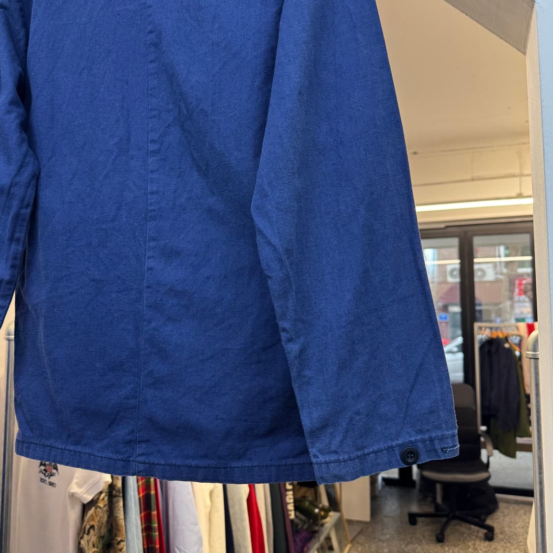 80s 빈티지 프렌치 워크 자켓 (S)   상품이미지4