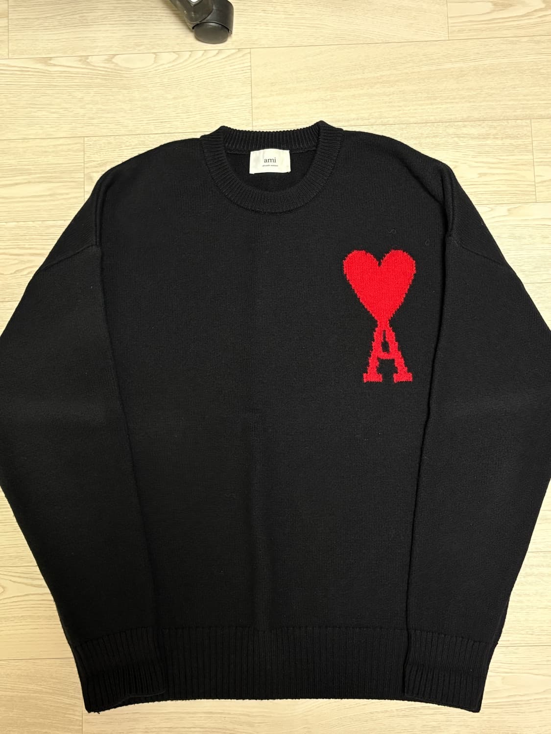 아미 빅하트 로고 니트 L 상품이미지1