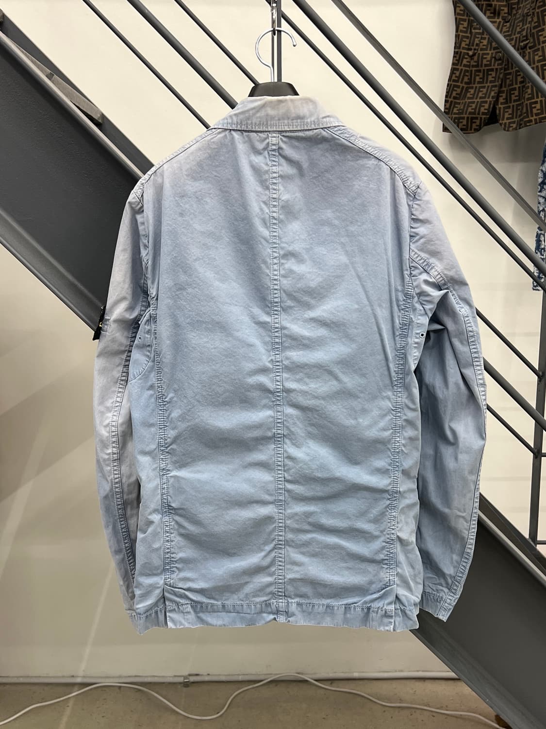 스톤아일랜드 와펜 텔라 블레이저 자켓 상품이미지5