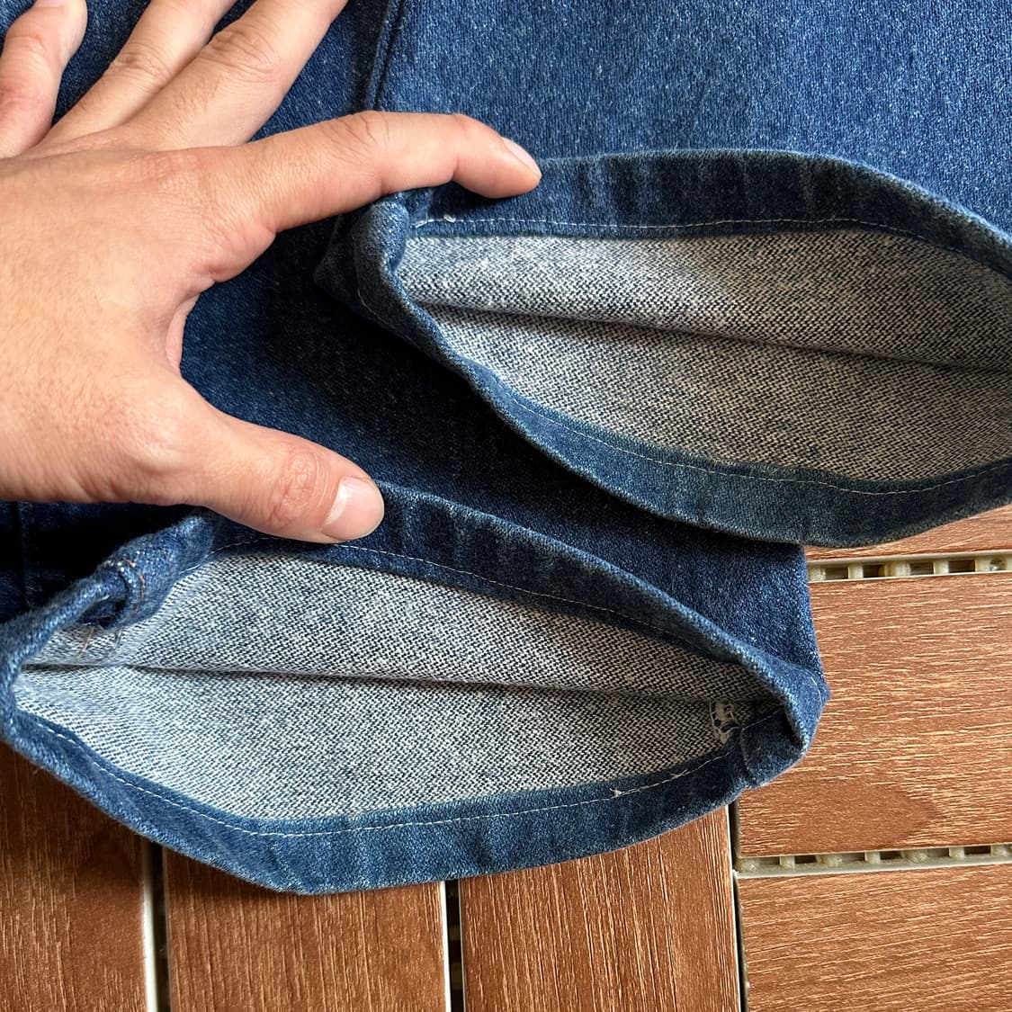 Wrangler usa 13mwz cowboy cut denim 상품이미지7