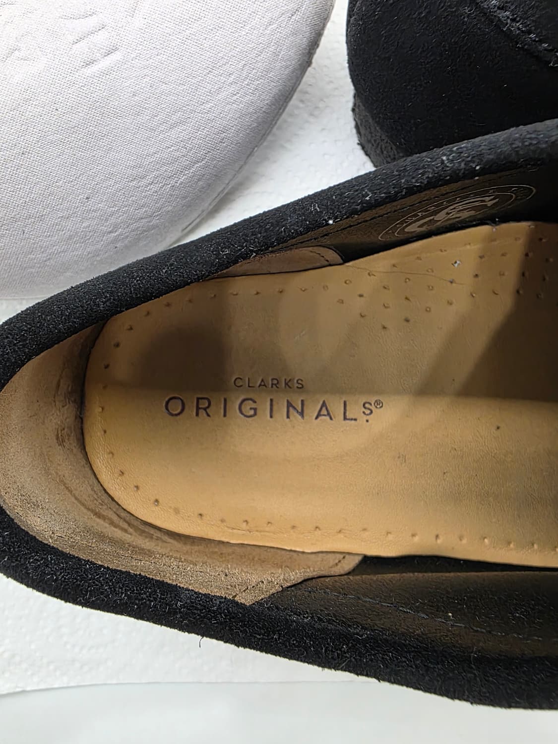 클락스 왈라비 블랙 스웨이드 265-270 상품이미지8