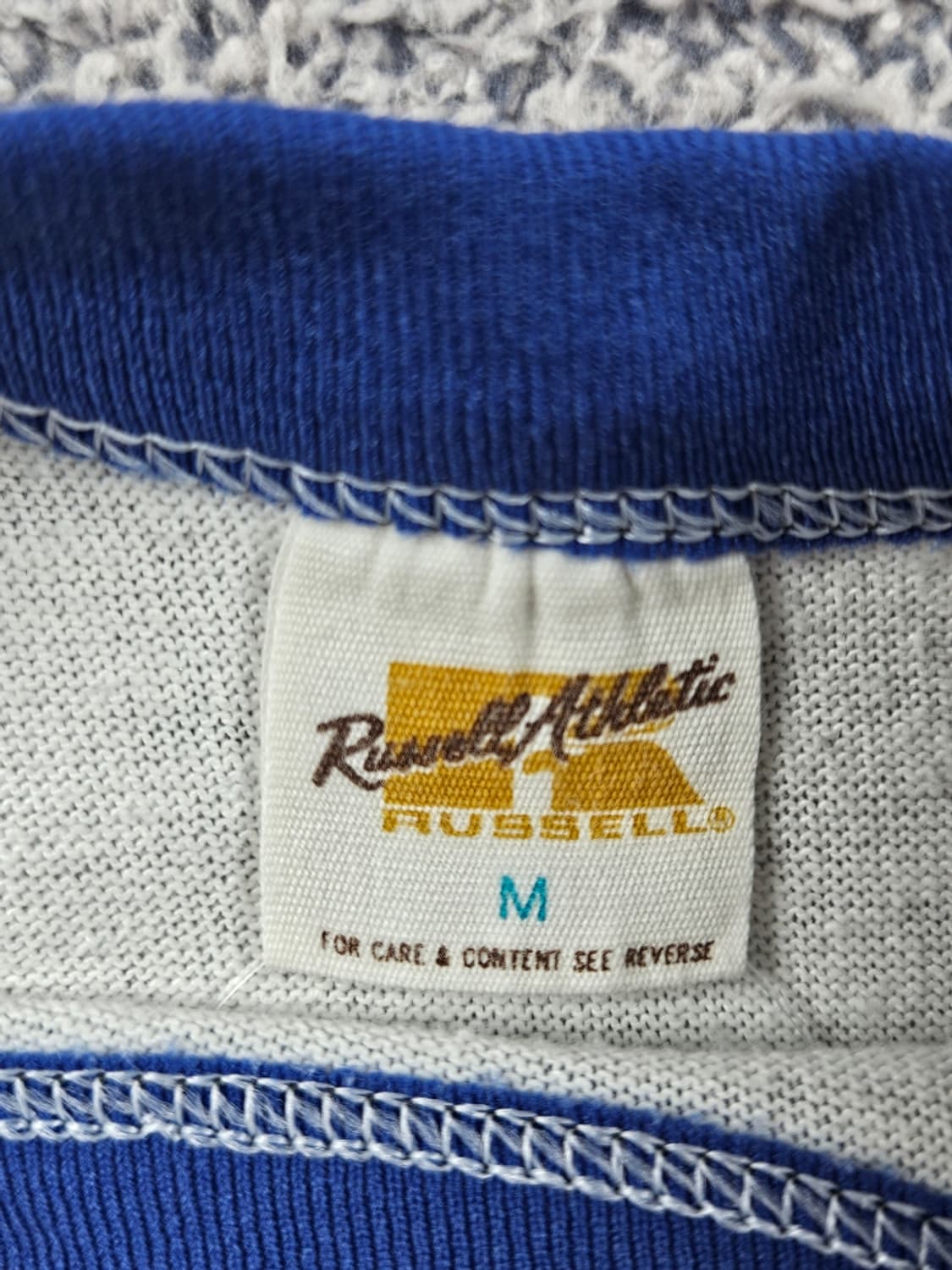 70's USA 러셀 에슬레틱 래글런 롱 슬리브 ( M ) / 11382 상품이미지7
