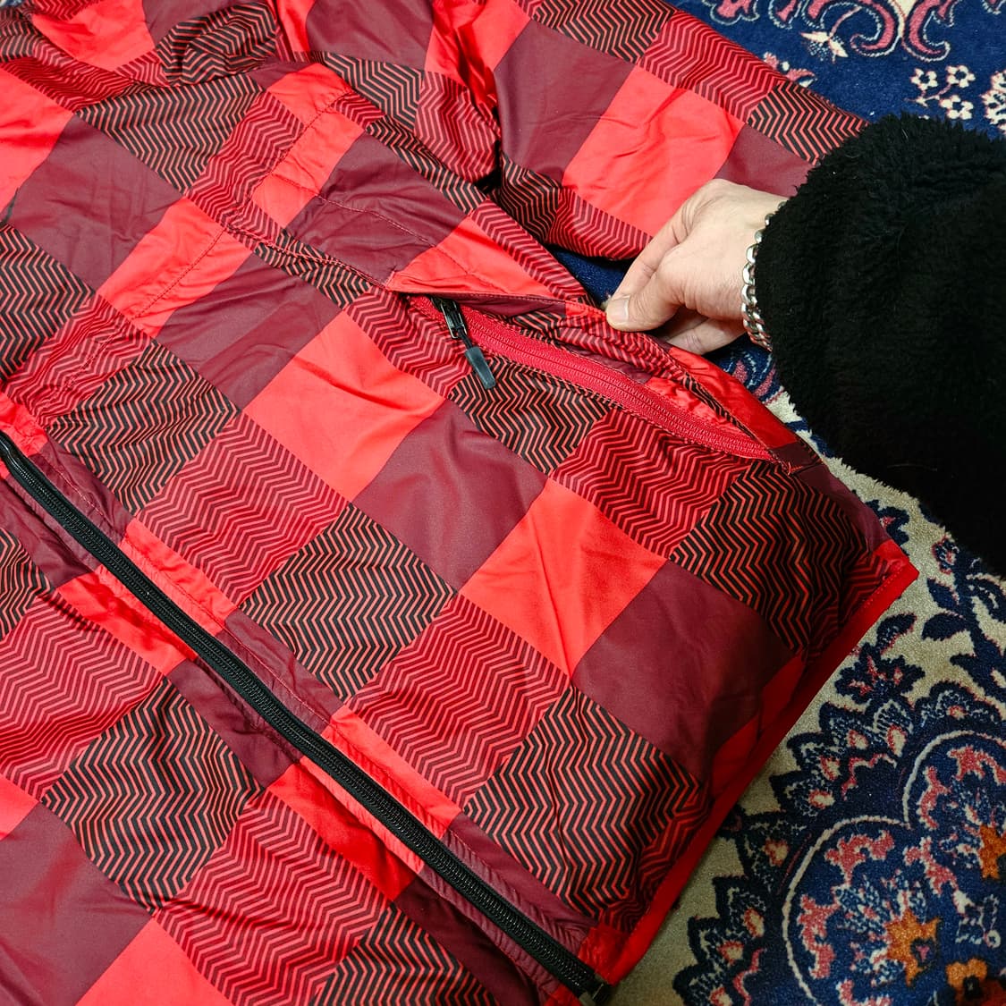 나이키(Nike) 덕다운 리버시블 스몰로고 패딩 M size 상품이미지6