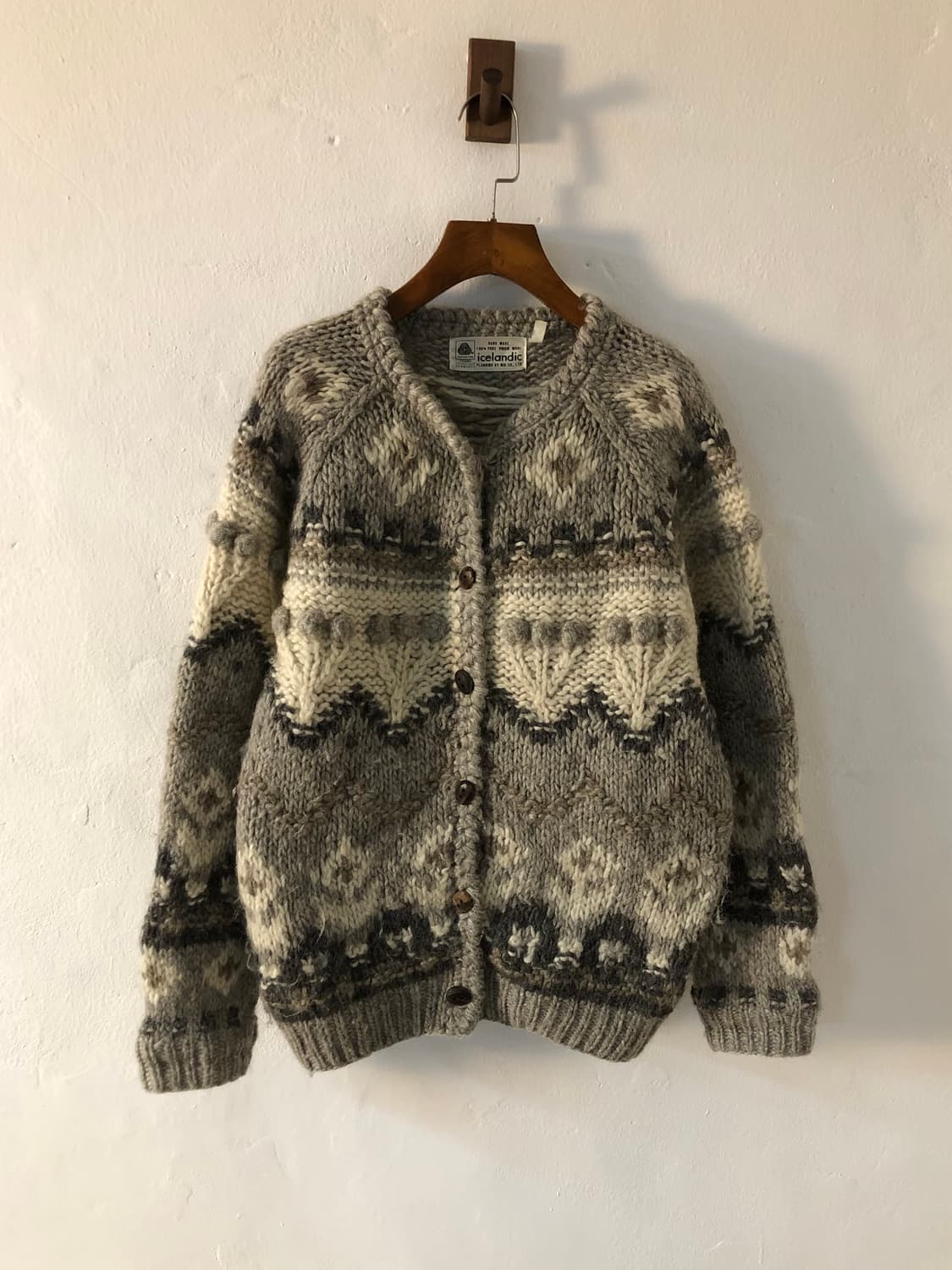 빈티지 노르딕 핸드 스웨터 상품이미지1