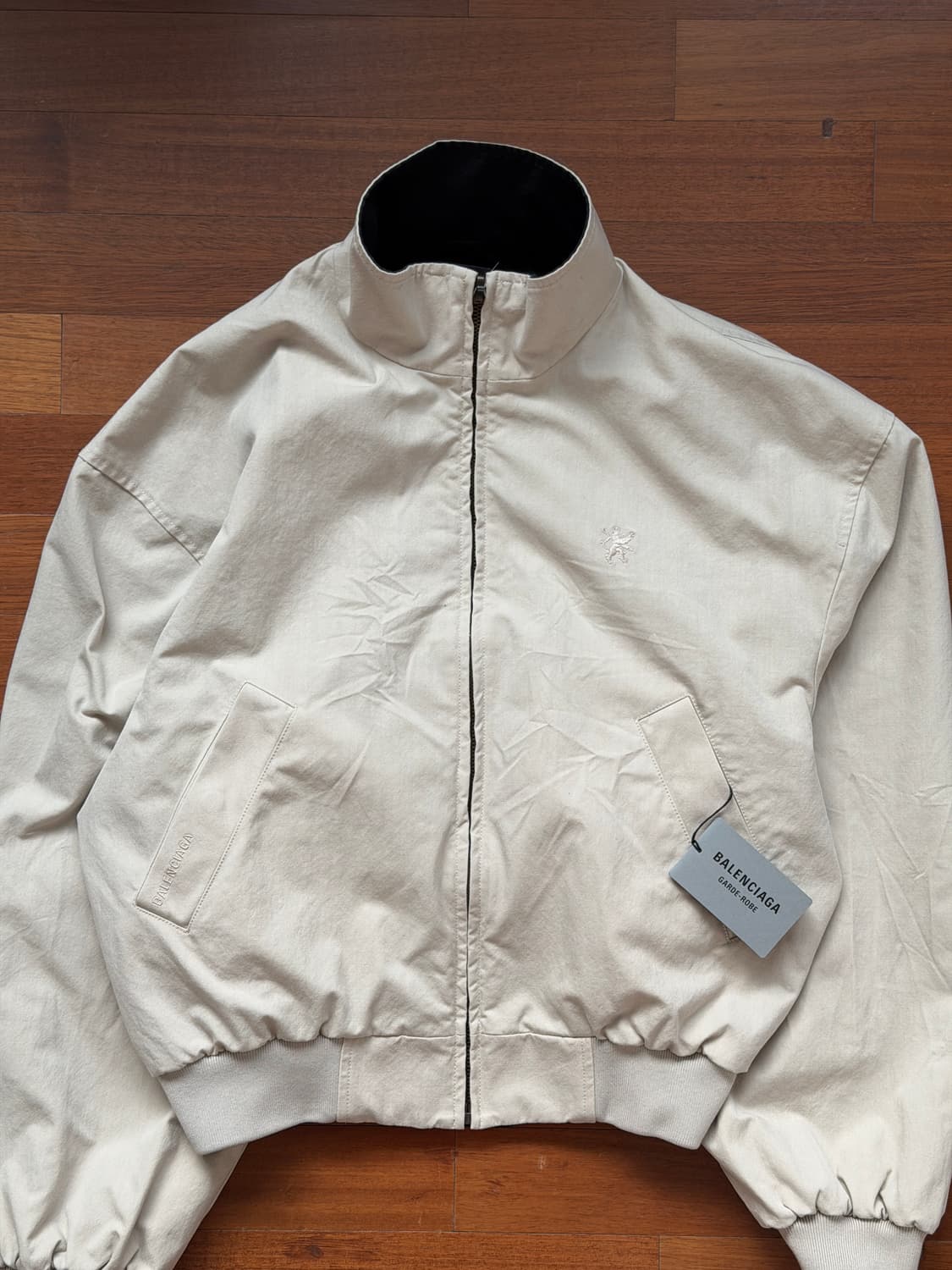 발렌시아가 리버시블 코튼 블루종 자켓 상품이미지2