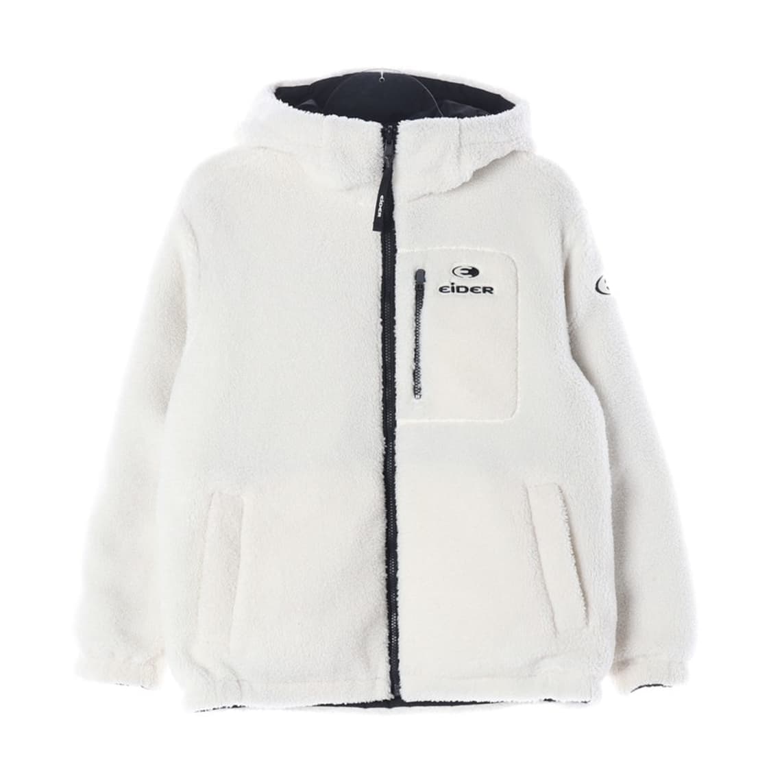 아이더 리버시블 양면 뽀글이 덕다운 숏패딩 S 상품이미지3