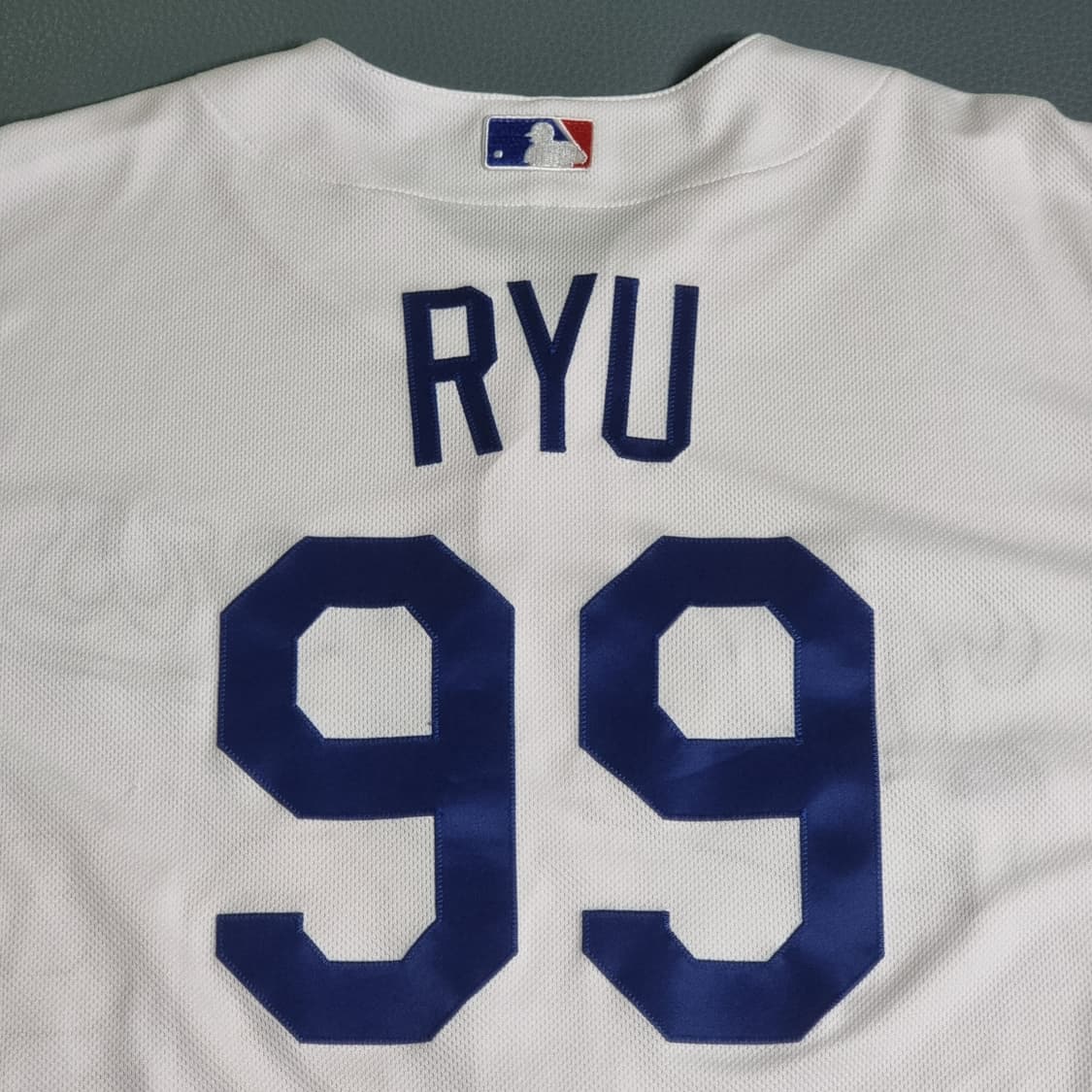 LA 다저스 마제스틱 어센틱 류현진 유니폼 44 (105-110) 상품이미지4