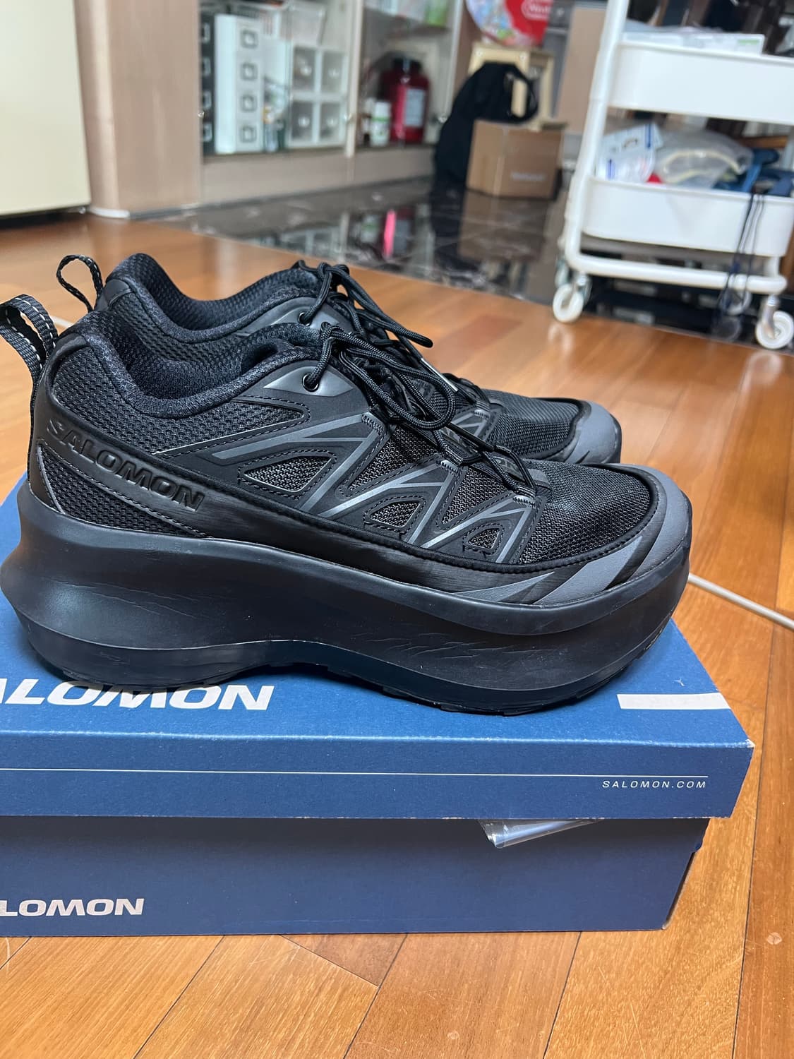 살로몬 꼼데가르송 XT-6 265 (uk8) 상품이미지4