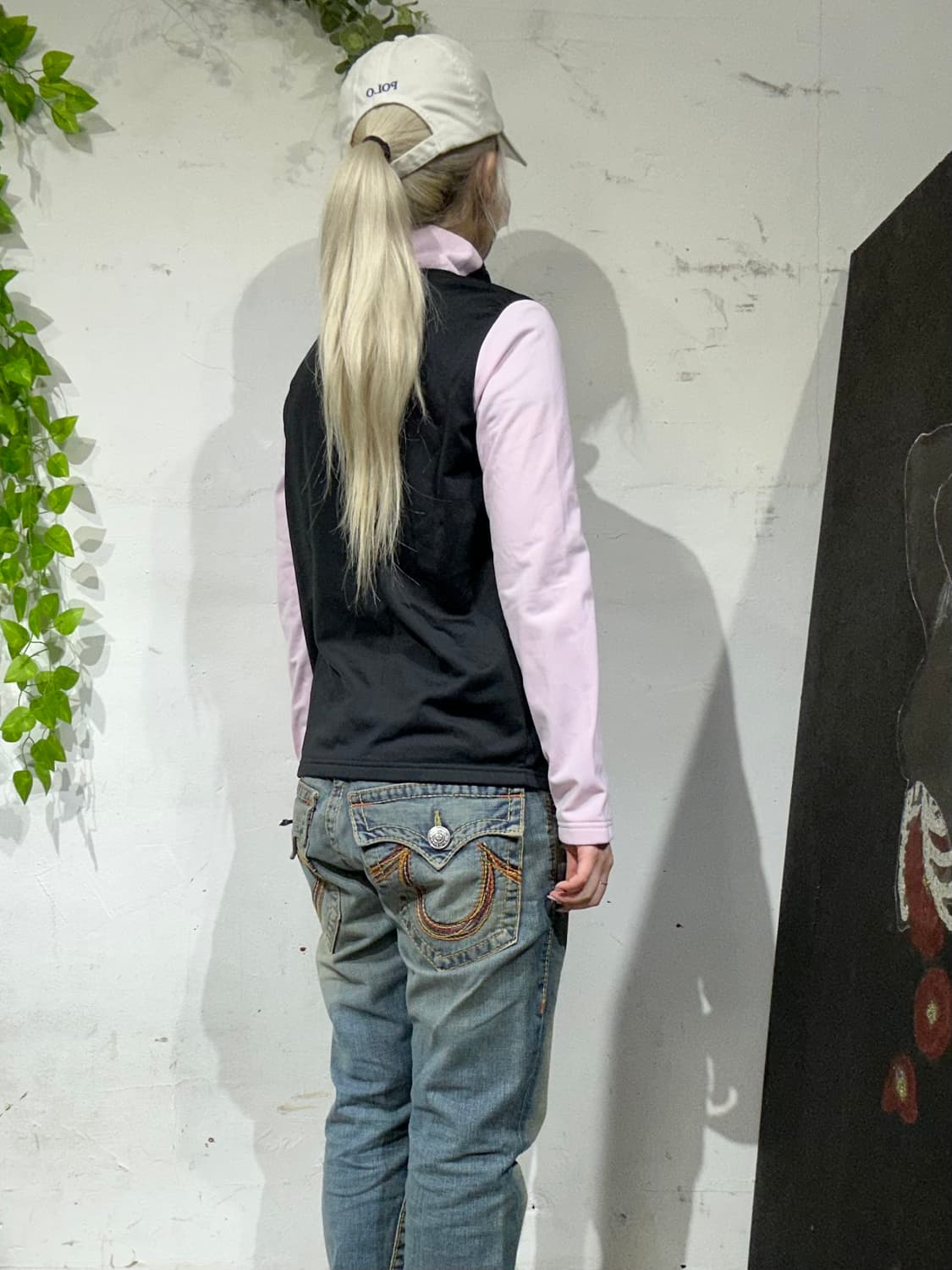 나이키 블랙 딸기우유 핑크 배색 트랙탑 져지 L 상품이미지3
