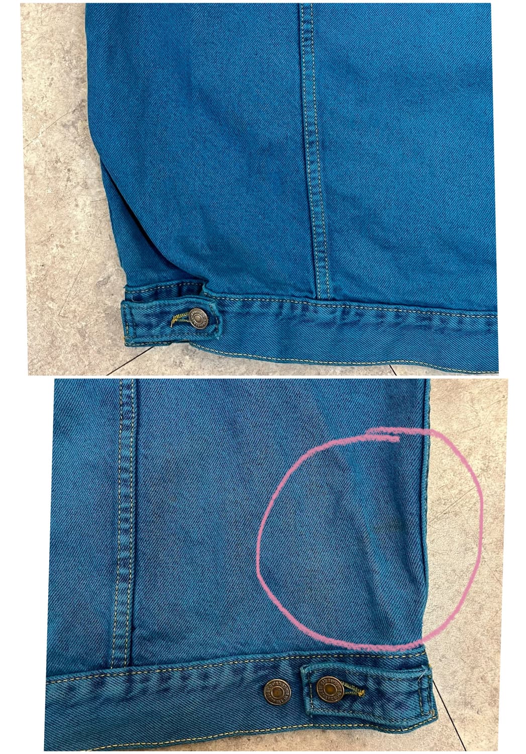 리바이스 베스트 자켓 블루 #csz3017 상품이미지9