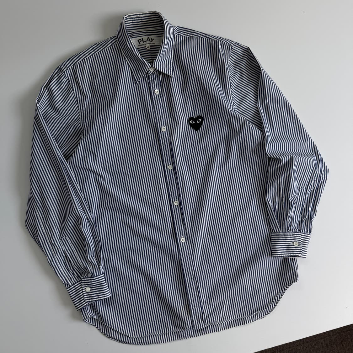 Comme des Garcons 꼼데가르송 블루스트라이프 셔츠 상품이미지1