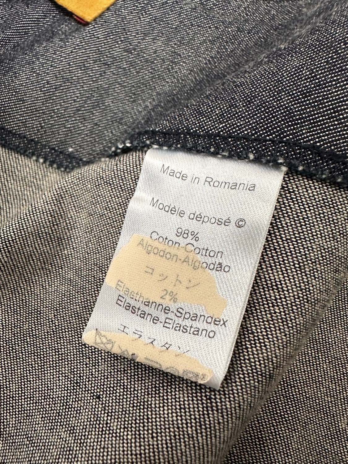 (OS)빈티지 겐조 JPN 오리엔탈 생지 리본 스커트 상품이미지7