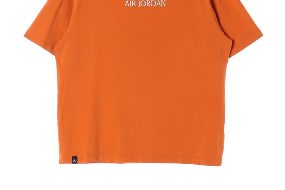 JORDAN 오렌지 센터 로고 반팔티 L 상품이미지4