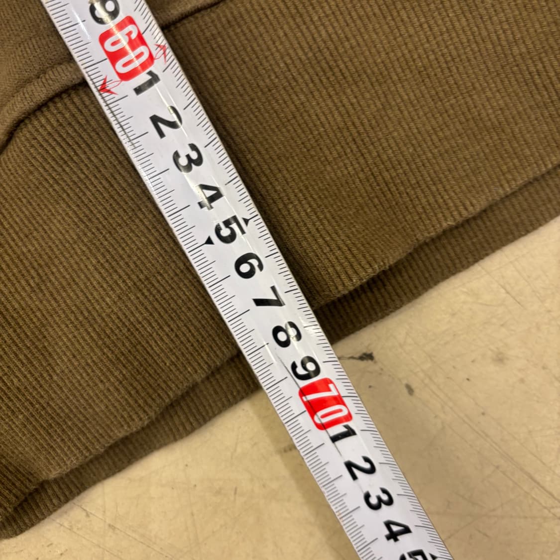 프리즘웍스 브라운 헤비듀티 맨투맨 상품이미지4