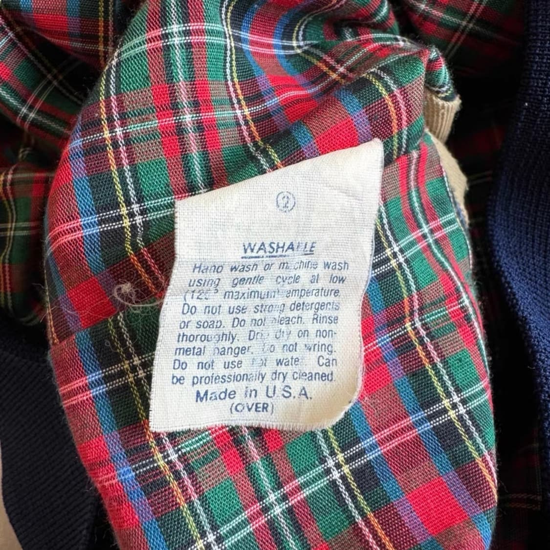 Vintage Ozark USA 메이드 해링턴 자켓 상품이미지3