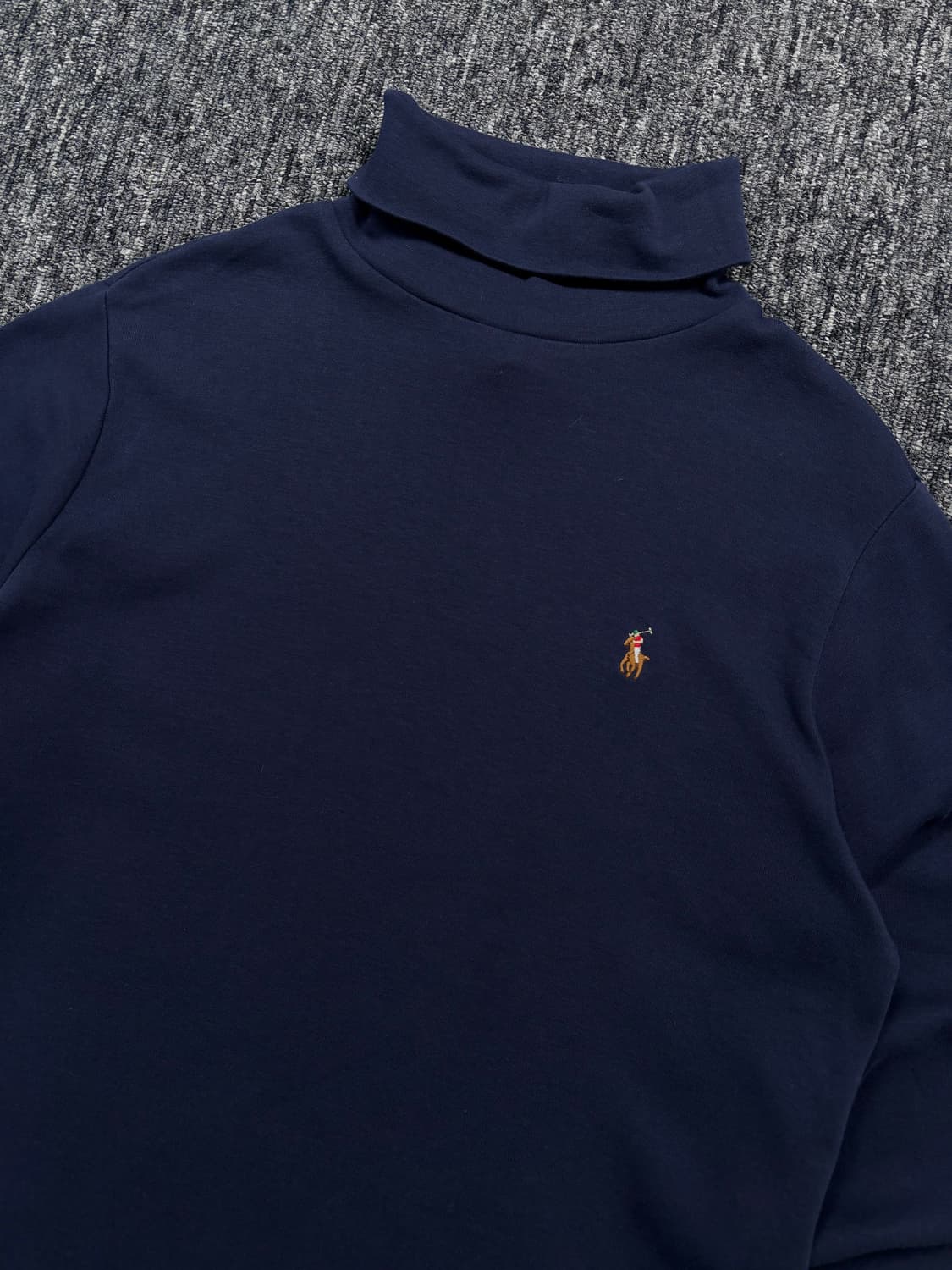 폴로 네이비 터틀넥 상품이미지4