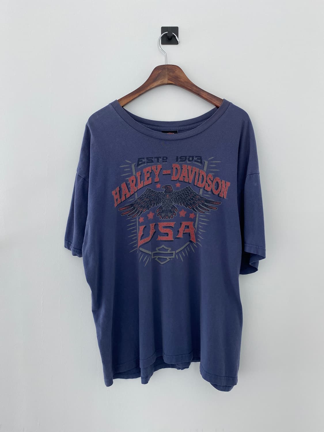 할리 데이비슨 1/2 셔츠 (Man 2XL) H0647 상품이미지2