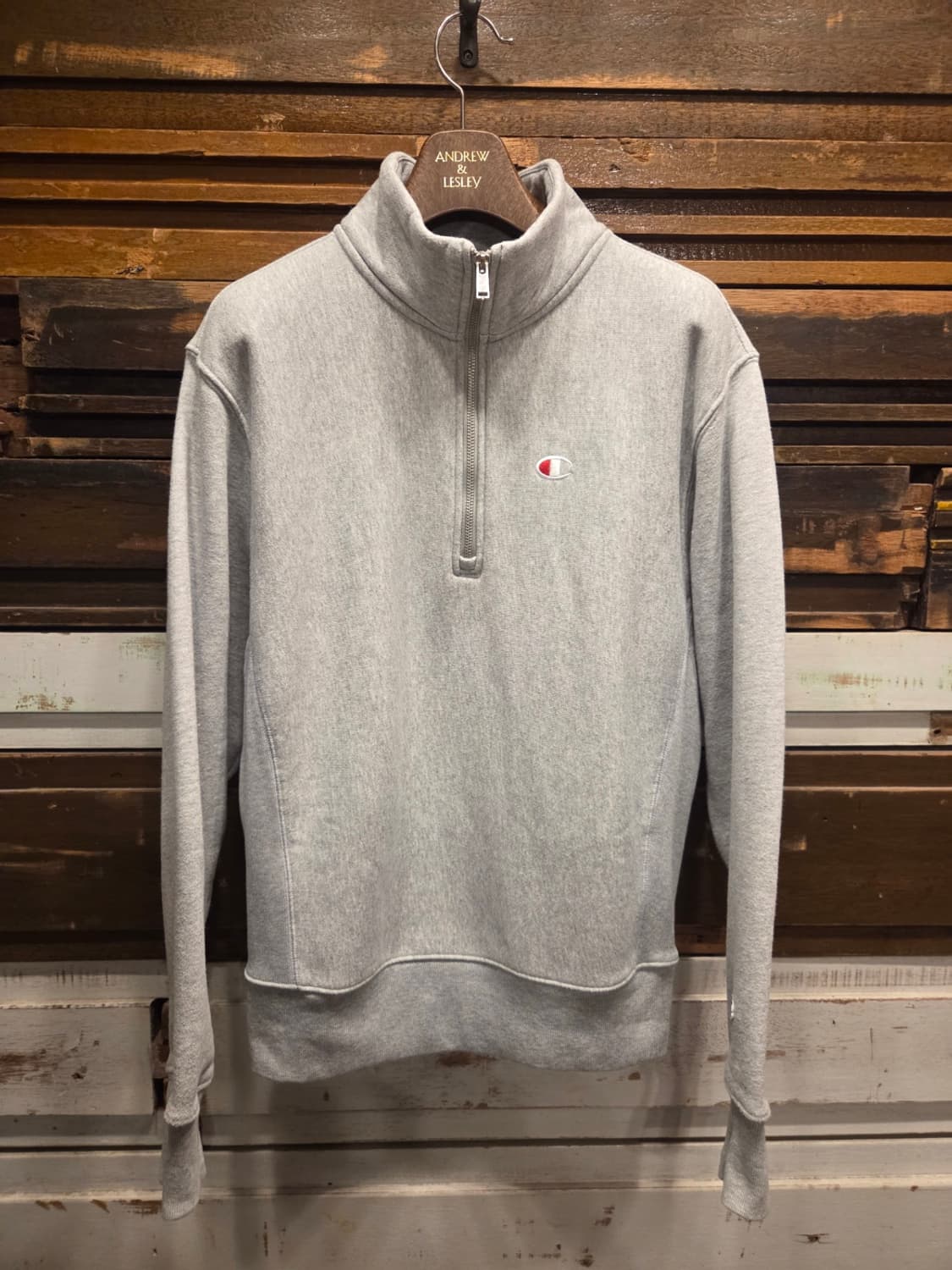 챔피온 리버스위브 짚업스웻 상품이미지9