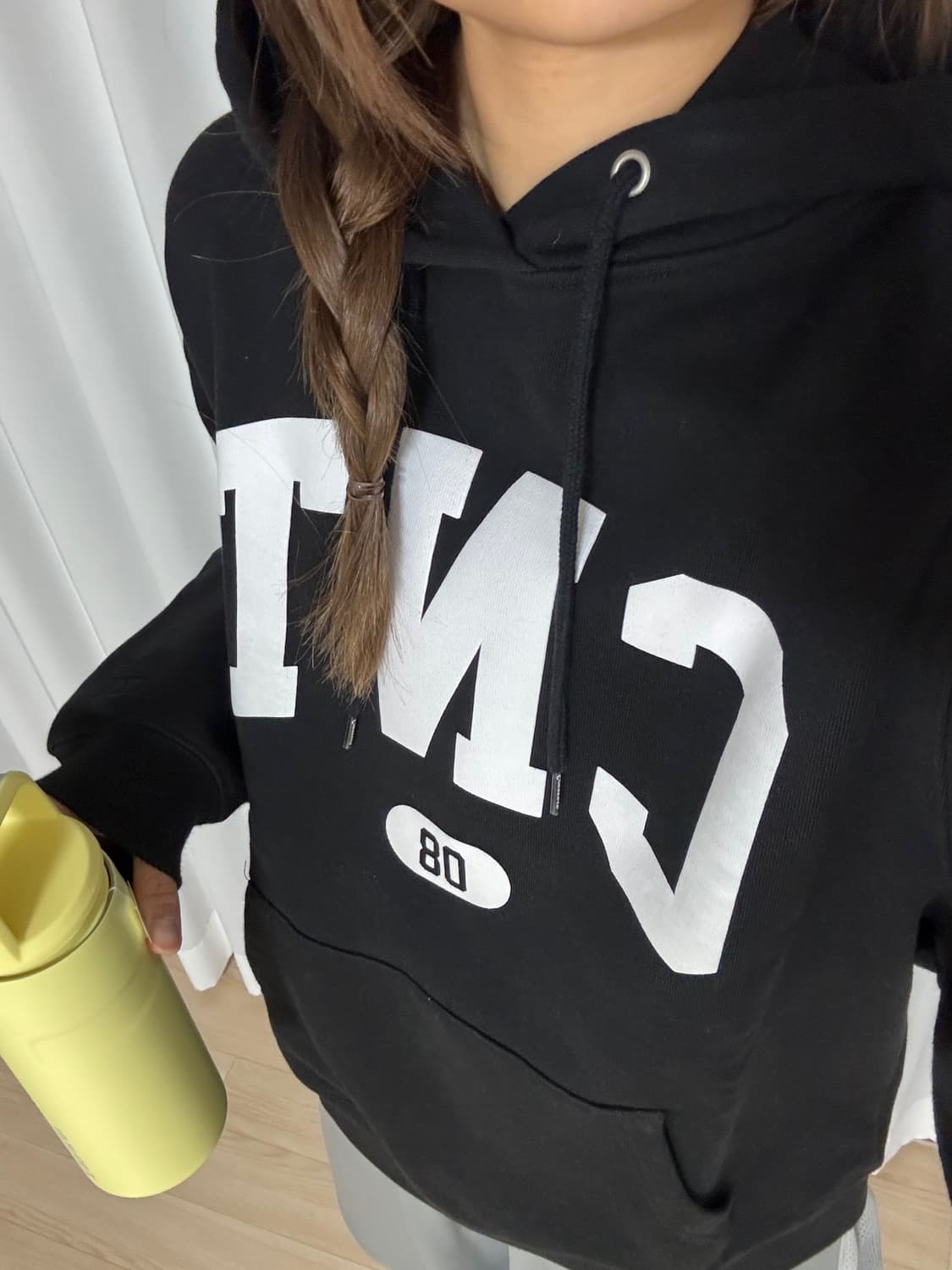 커버낫 후드티 블랙(M사이즈) 상품이미지2