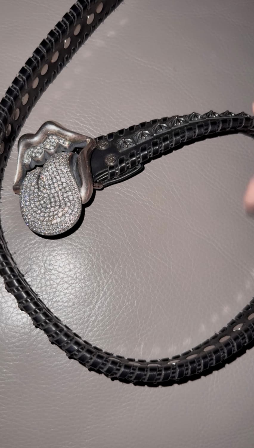 크롬하츠 롤링스톤스 vvs 다이아 버클 상품이미지2