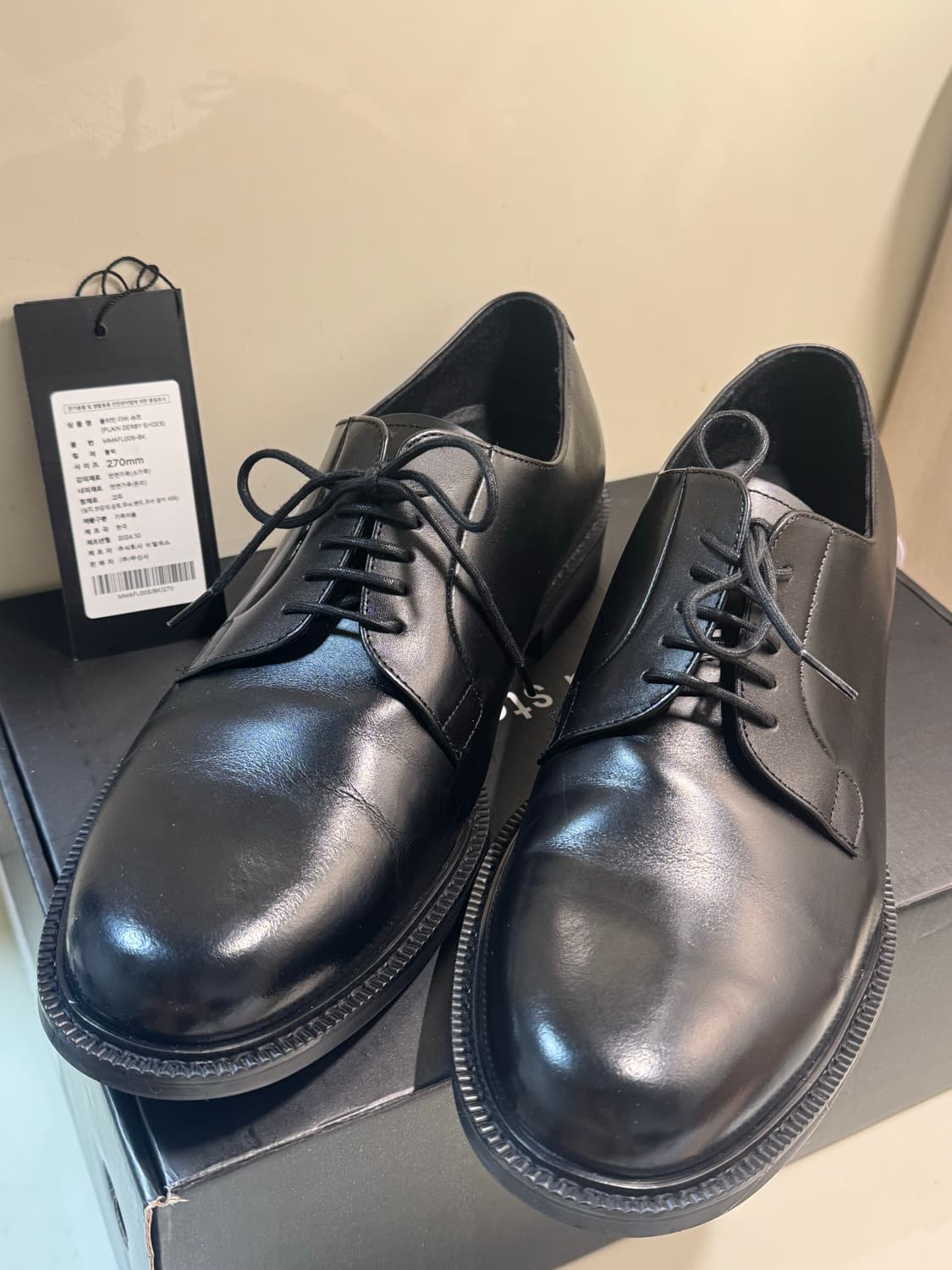 [270]무신사스탠다드 플레인 더비슈즈 상품이미지1