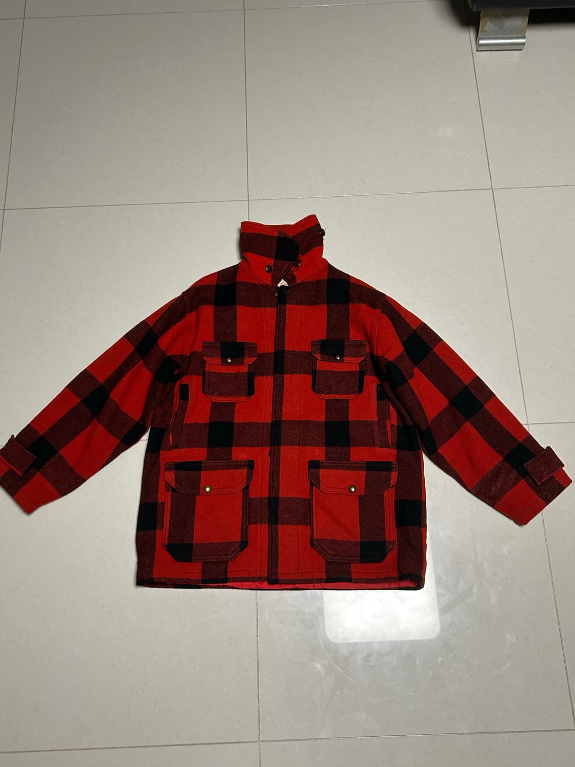 60s Penney’s 버팔로 체크 헌팅 자켓 (빈티지) 상품이미지2