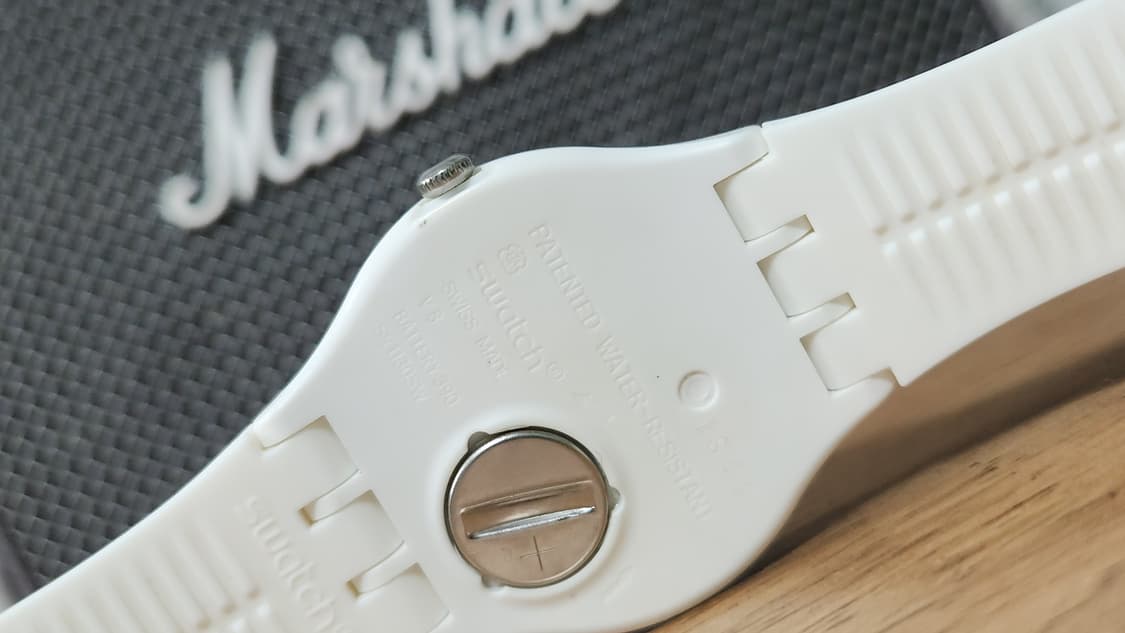 # 스와치 스켈레톤 투명 다이얼 뉴젠트 시계 급처 상품이미지8