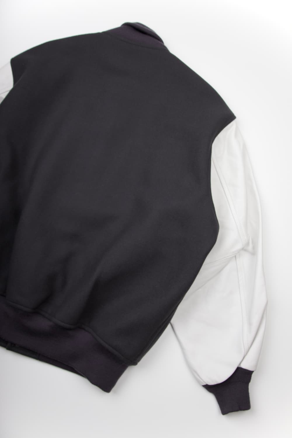 Graphpaper 스케일 오프 멜튼 스타디움 자켓 그레이 상품이미지6