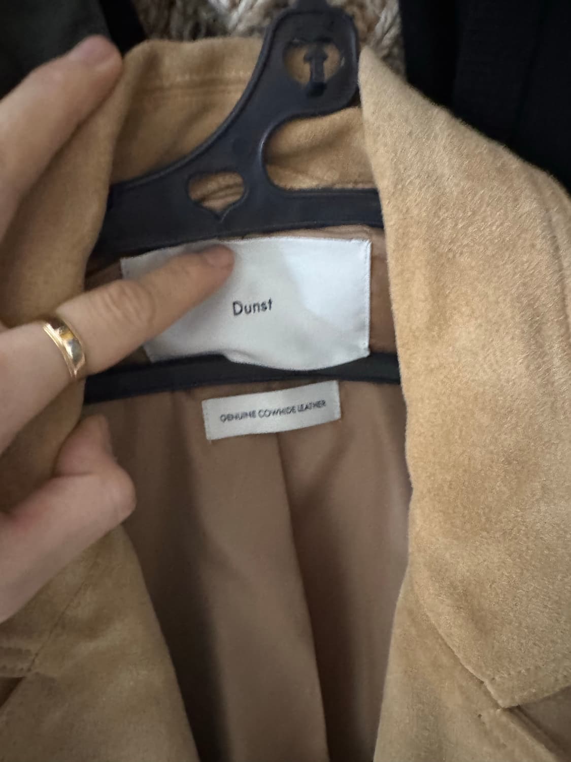 던스트 스웨이드 카코트 상품이미지4