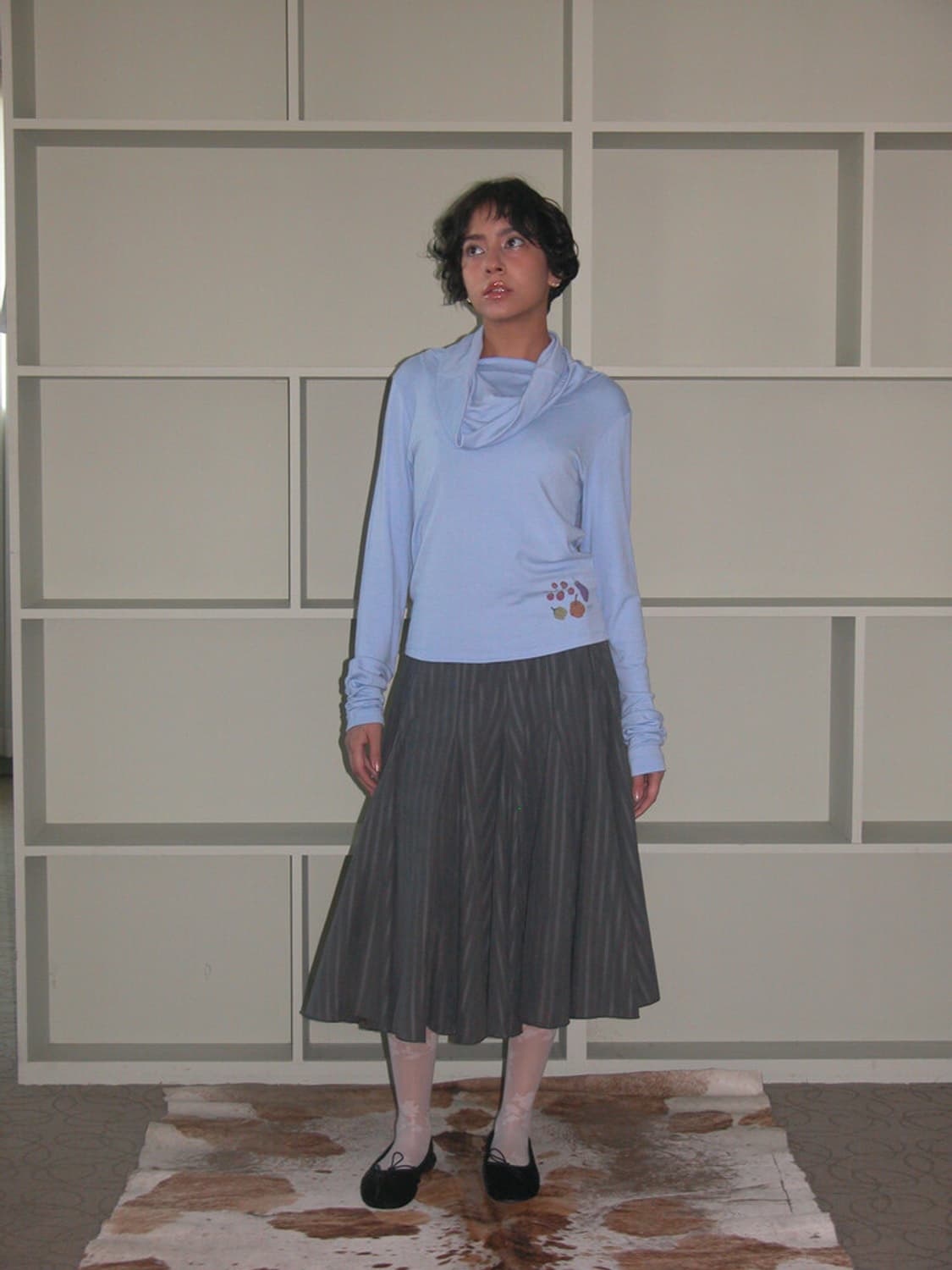 SEASEE Sofia Skirts, Gray 구합니다 상품이미지1