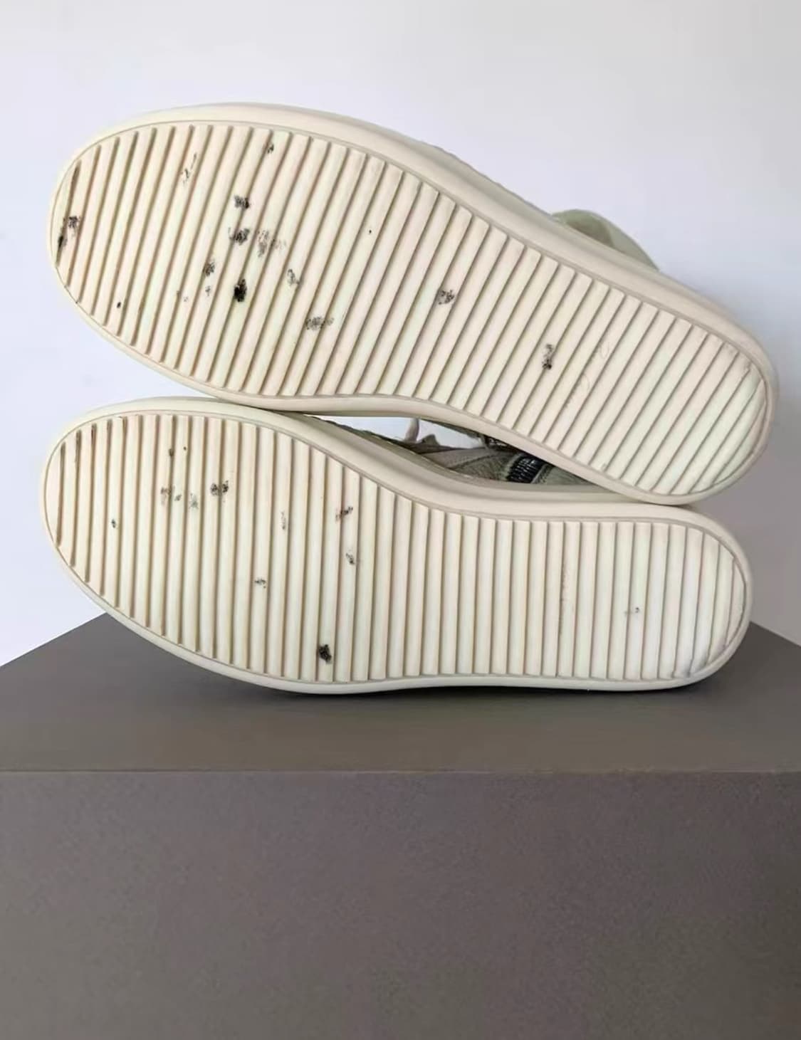 릭오웬스 지오바스켓 43 그린 송치 한정판 상품이미지4