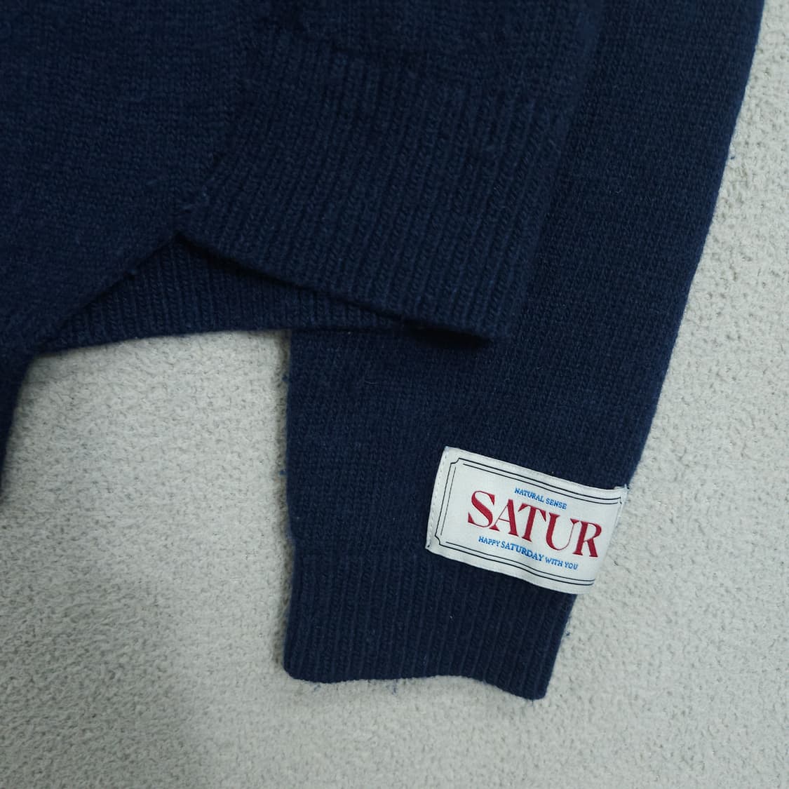 세터 더블린 언발란스 캐시미어 블렌드 니트 WS 상품이미지3