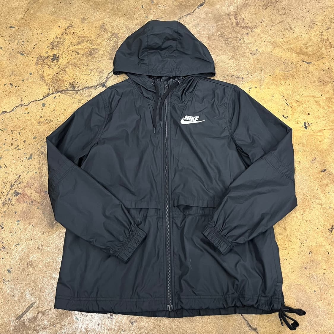 [정품/M] 나이키 블랙 바람막이 후드집업 b19 상품이미지2