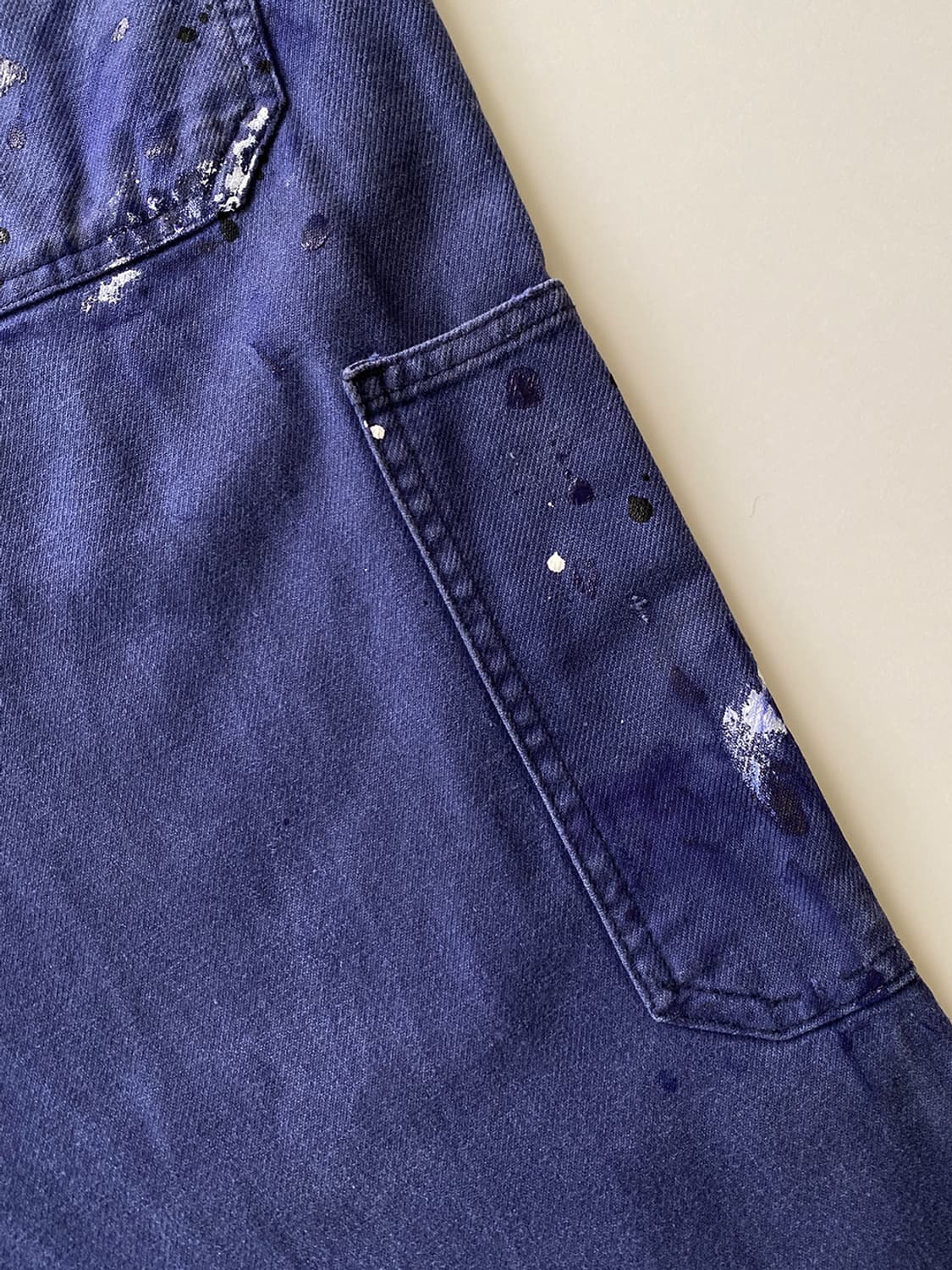 빈티지 오리지널 페인팅 프렌치 워크팬츠 006 상품이미지9