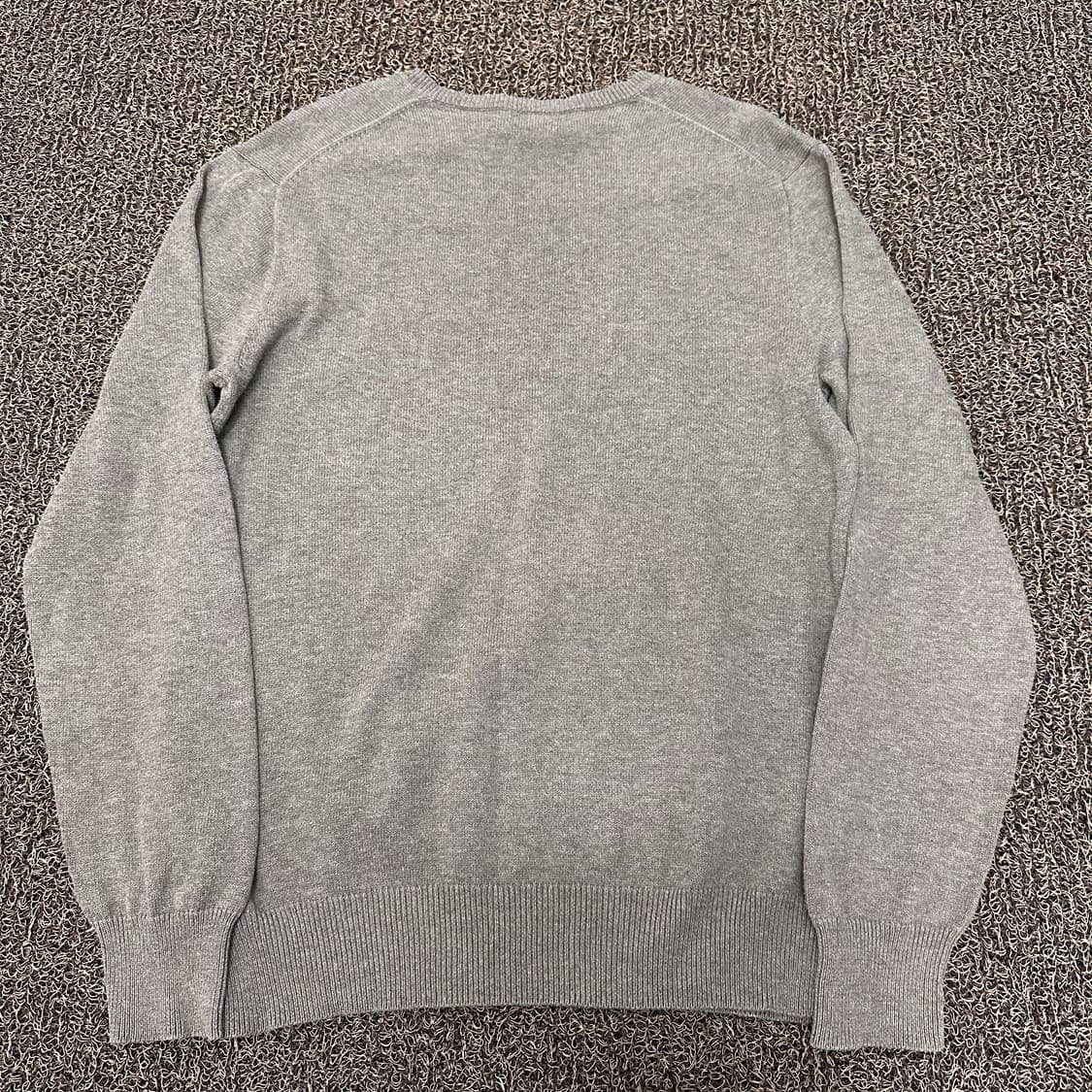 POLO 폴로 랄프로렌 여성 브이넥 니트 그레이 XL 상품이미지5