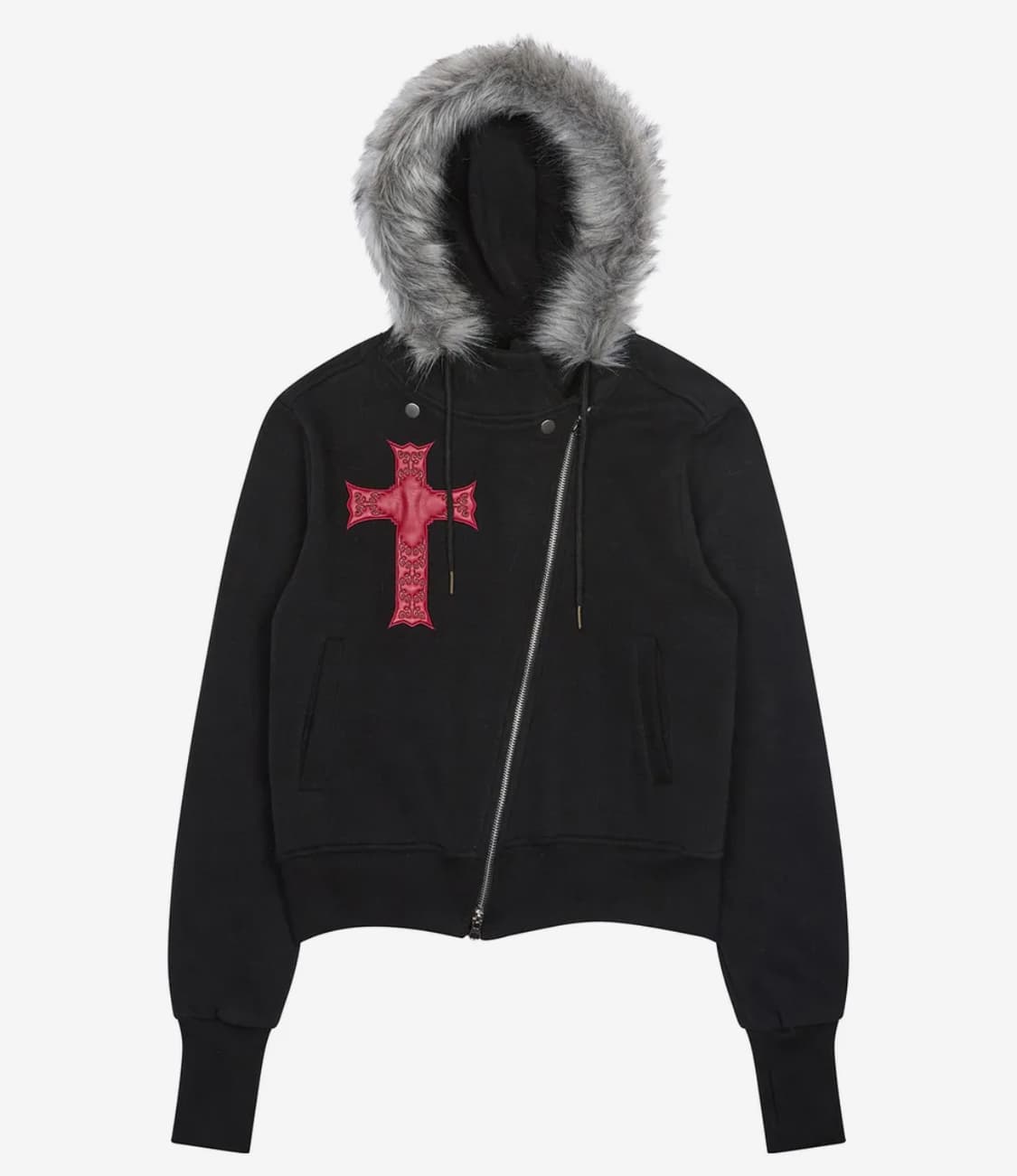 러브이즈트루 퍼 후드집업 상품이미지1