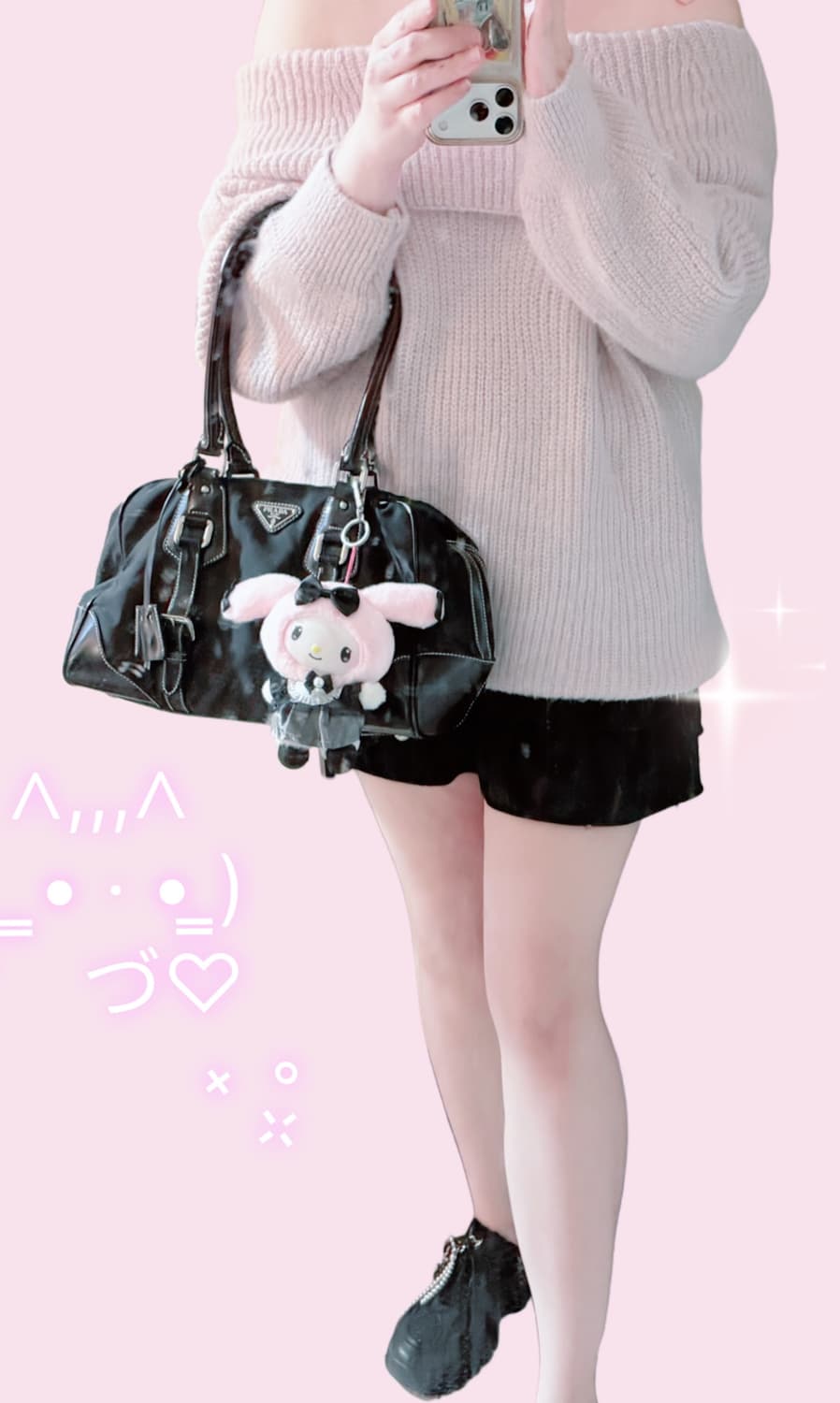 빈티지 프라다 보스턴백 상품이미지2