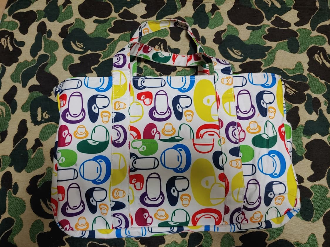 [OS] 베이프 베이비마일로 멀티 마일로 토트백 상품이미지1