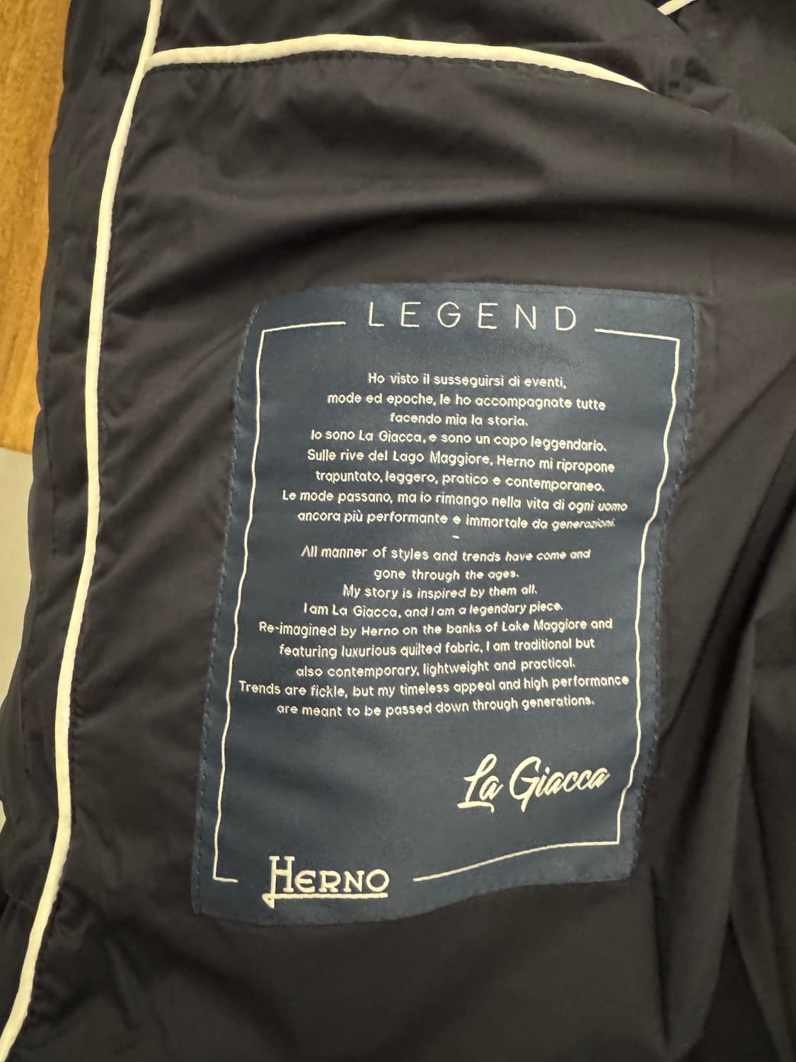 에르노 구스패딩 자켓 판매합니다 상품이미지4