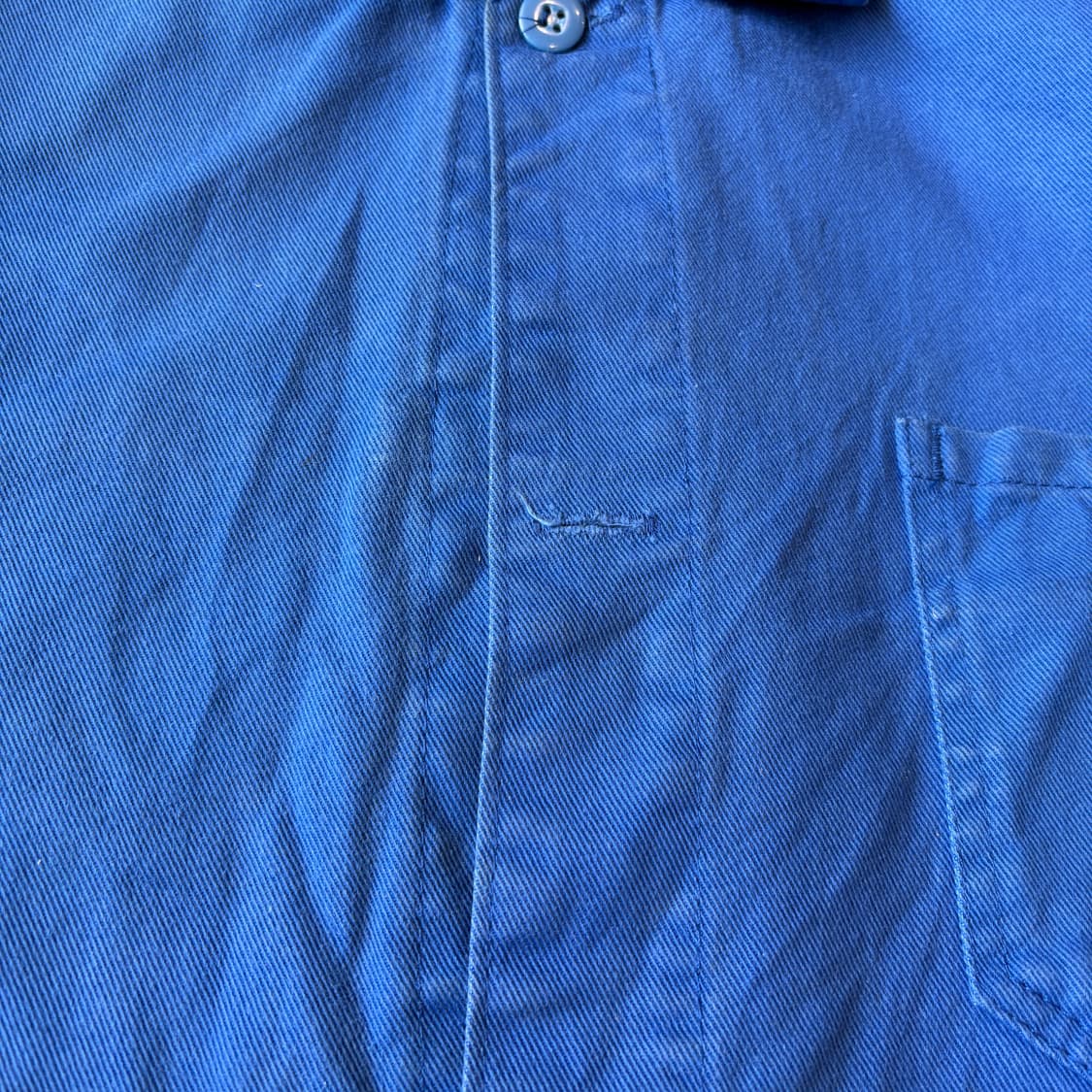 90년대 빈티지 프랑스 생산 프렌치 워크 트윌코튼 자켓 상품이미지7