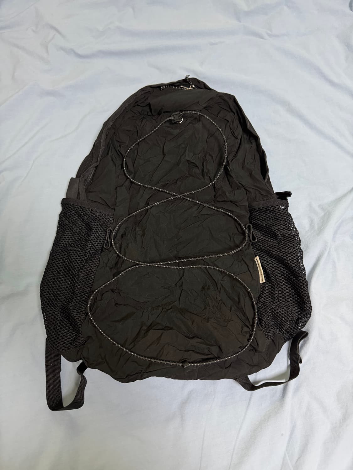 엔즈앤드민스 패커블 백팩 트루 블랙 상품이미지3