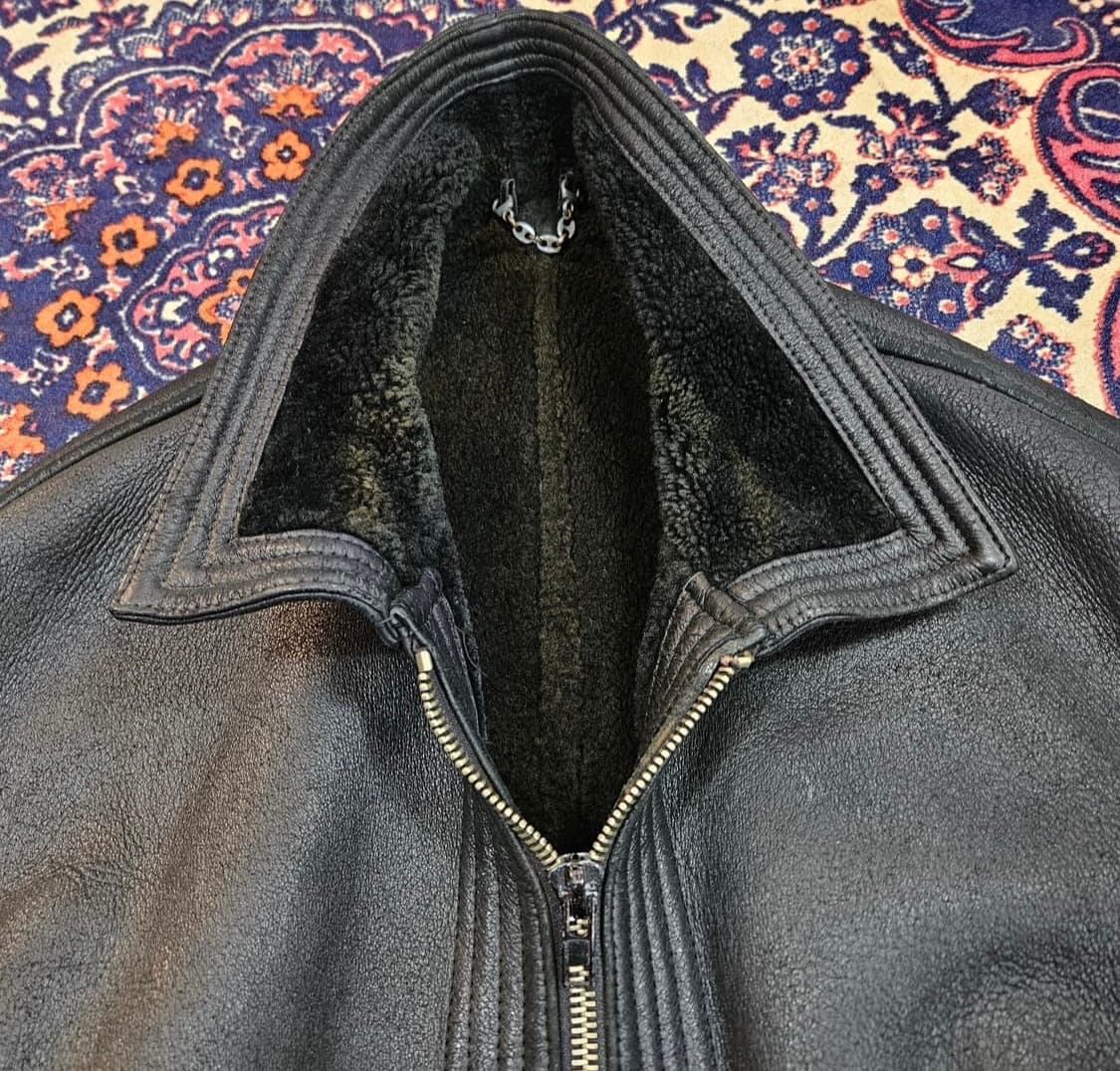 베르사체 빈티지 워시드 무스탕 상품이미지4