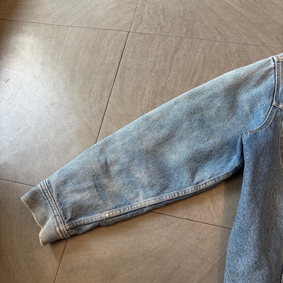 90s 90년대 생산 리 스톰라이더 데님 자켓 상품이미지4