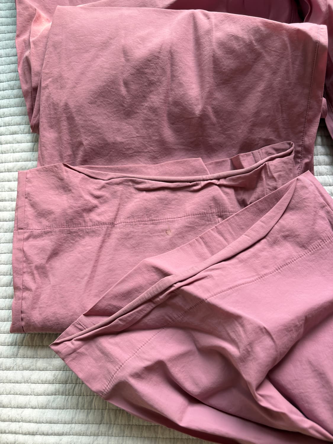 밴딩 와이드 팬츠 인디핑크(실사O) 상품이미지6