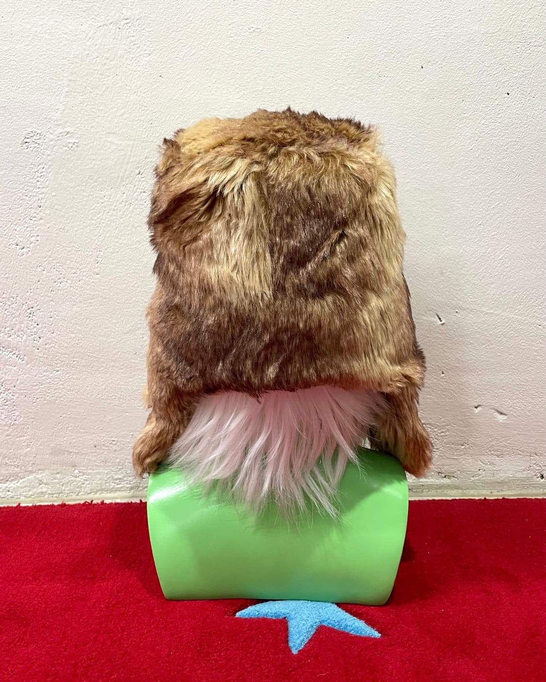 Brown fur big trapper hat 상품이미지5