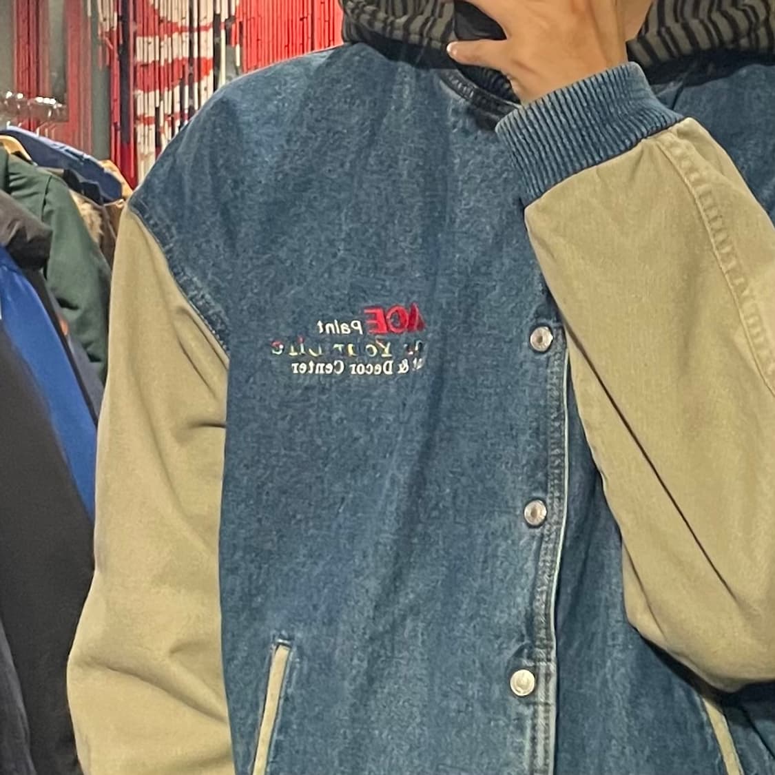 [IM] VTG 빈티지 데님 바시티 자켓 상품이미지5