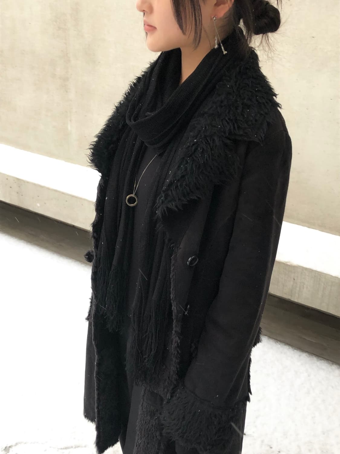 일본 빈티지 퍼 무스탕 상품이미지2