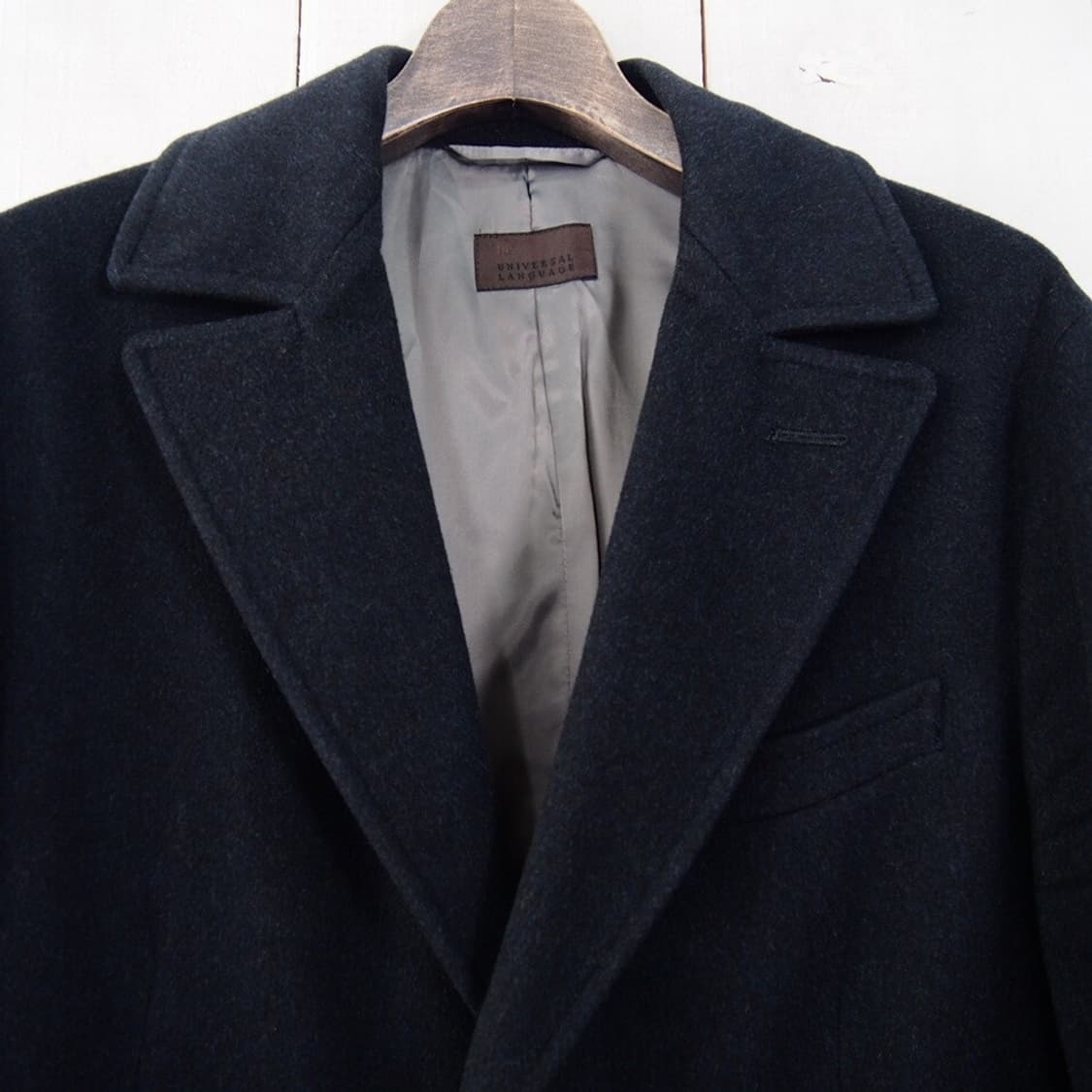 로로피아나x유니버셜 랭귀지 체스터필드 코트 상품이미지2