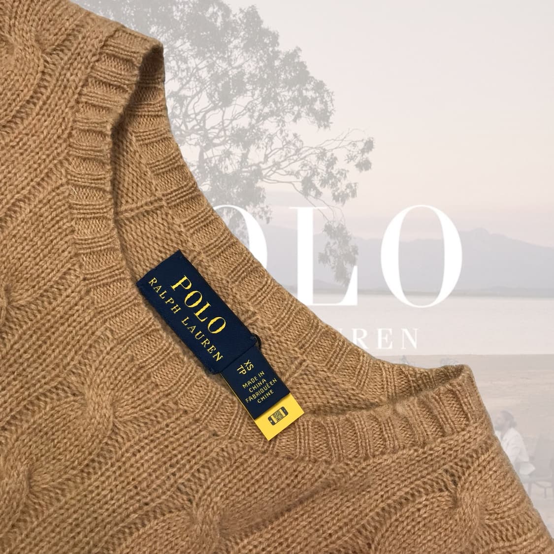 폴로 베이지 니트 상품이미지3