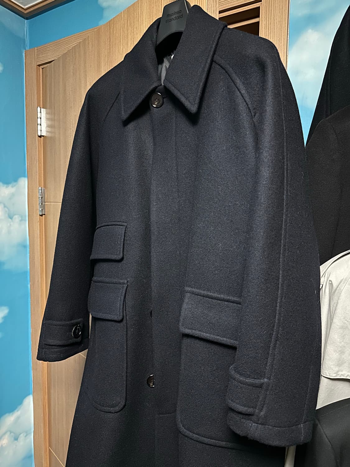 애프터프레이 투어리스크 발마칸 코트 네이비 M 상품이미지4